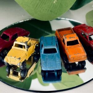 Vintage TOOTSIE TOY Lot Of 5 Cars 🚗 60's Diecast Metal Car Chicago USA